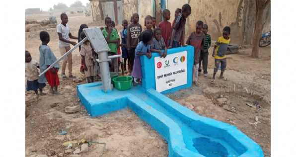 Kamerun'da Şehid Mushin YAZICIOĞLU Adına Su Kuyumuz Açıldı